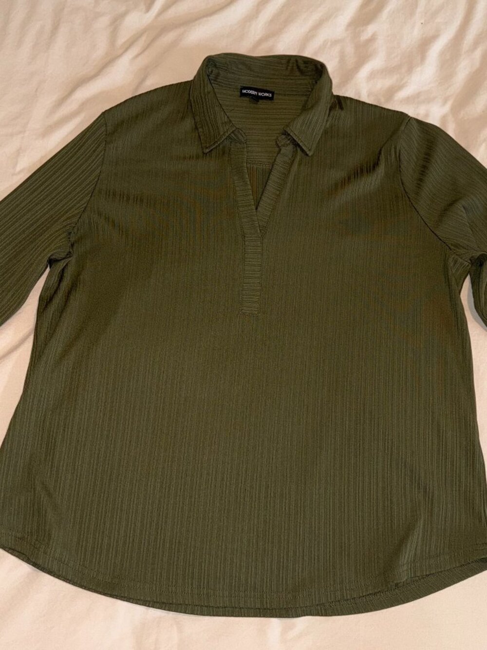 XL Modern Works Long Sleeve Top